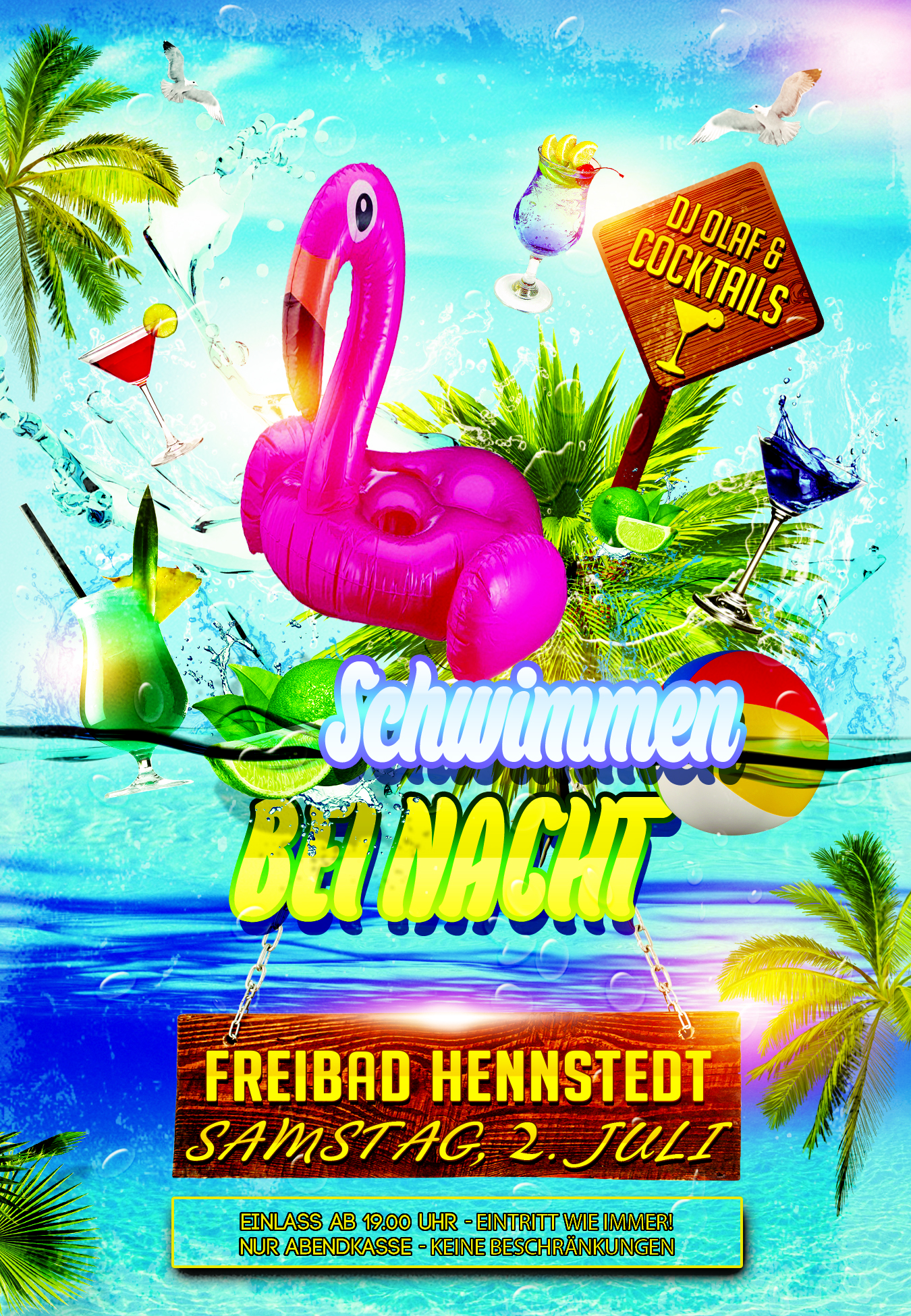 Veranstaltung Schwimmbad Hennstedt