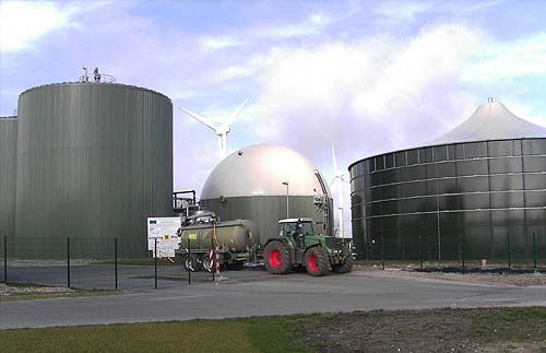 Biogas und Holzheizkraftanlage