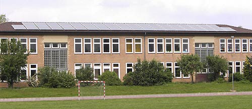 Photovoltaik-Anlage in der Schule